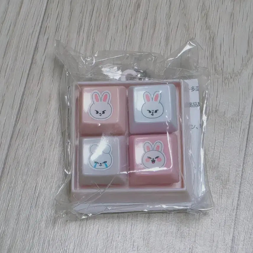 [BUNJANG] Stray Kids SKZOO Ribbit Keycap / 스트레이키즈 스키주 리빗 키캡 쿠지