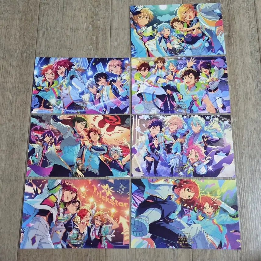 [BUNJANG] Ensemble Stars! 10th Anniversary Exhibition POB Postcard Set / 앙스타 10주년 전시회 특전 엽서 포스트 카트 세트