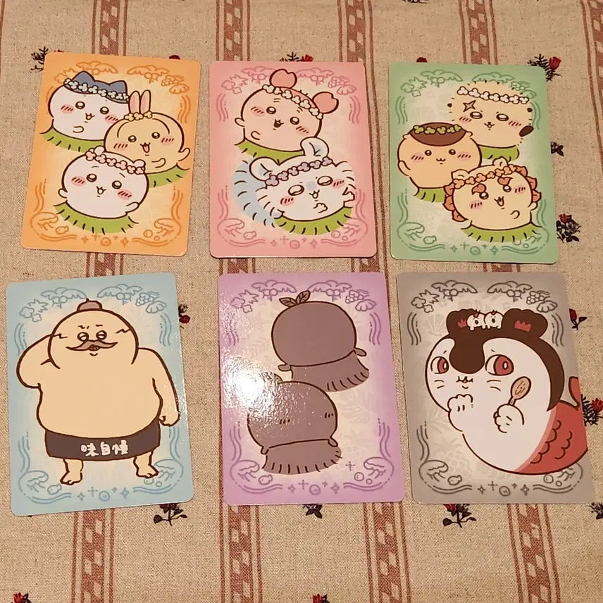 [BUNJANG] Chiikawa Movie Trading Card Set (Complete) / 영화 치이카와 트레이딩 카드 6장 세트 (컴플리트)
