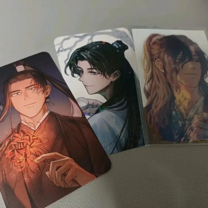 [BUNJANG] Bundle Set Soh Gunpyeong Mongrang Mongyeon Lee Jaha Lenticular Photocard / [일괄] 광마회귀 소군평 몽랑 몽연 이자하 포토카드 포카