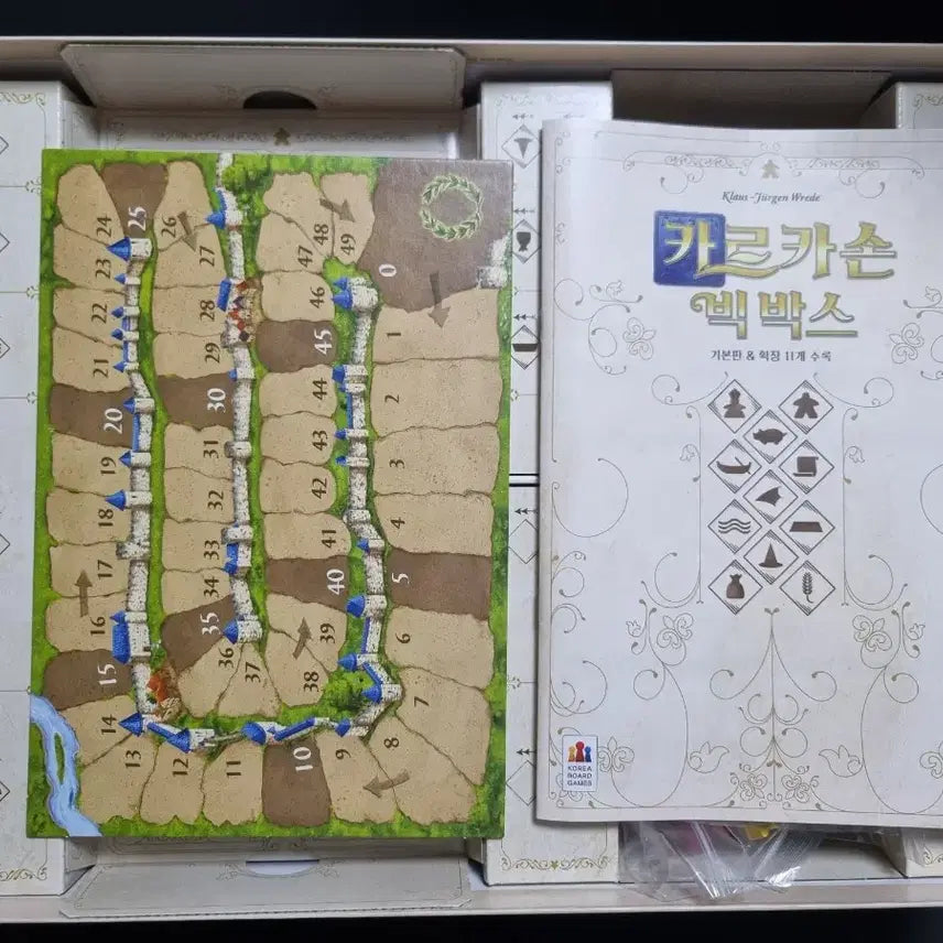 [BUNJANG] Carcassonne Big Box 7 Board Game / 카르카손 빅박스7 보드게임