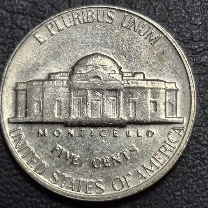 [BUNJANG] 1969 US Nickel Coin Rim Die Error / 1969년D 발행 미국 니켈 주화 림자 2중 타각
