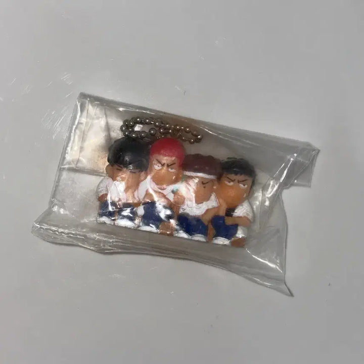 [BUNJANG] Slam Dunk Taek-Soo Kang, Baek-Ho Kang, Tae-Seop Song, Dae-Man Jeong Figure Keychain Set / 슬램덩크 슬덩 서태웅 강백호 송태섭 정대만 낙제군단 피규어 키링