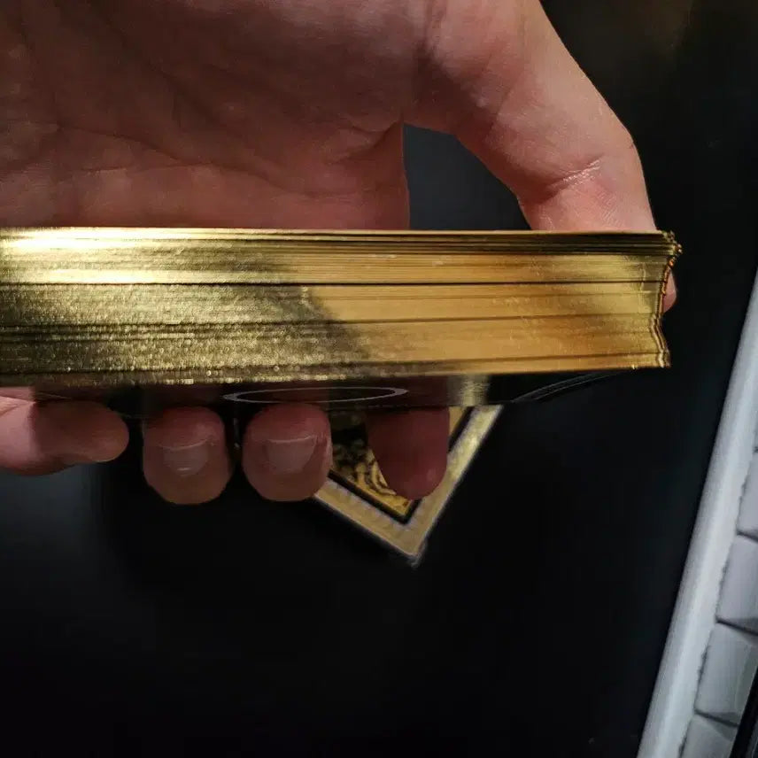[BUNJANG] Versace Trump Card Set (Gold Trim) / 베르사체 트럼프카드 팝니다.(색상 2종/각 10만원)