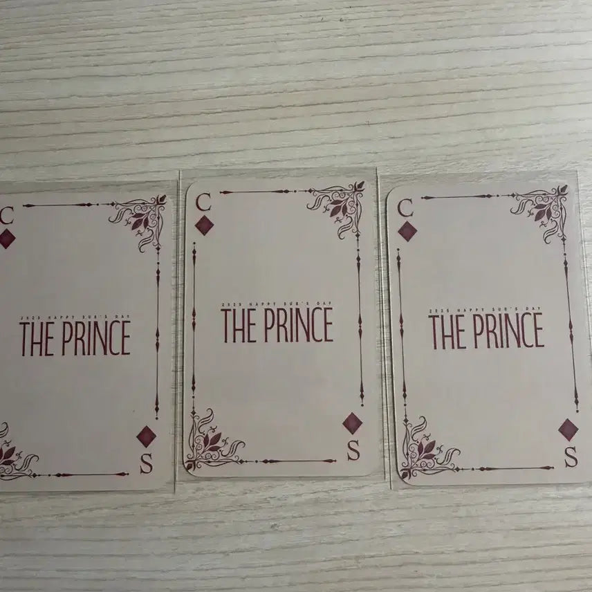 [BUNJANG] Lee Changsub The Prince Birthday Photocard Bundle Set / 이창섭 The prince 생일포카 일괄