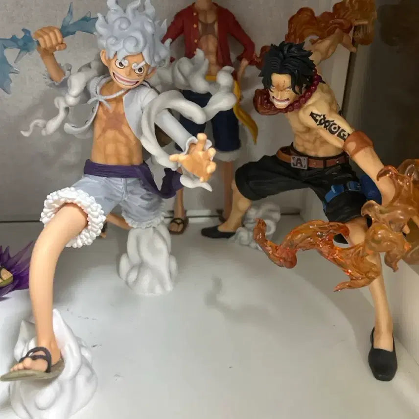 [BUNJANG] Banpresto Grandista Special Nika Luffy &amp; Special Ace Figure Set / 반프레스토 그란디스타 스페셜 니카 루피 스페셜 에이스 원피스 피규어