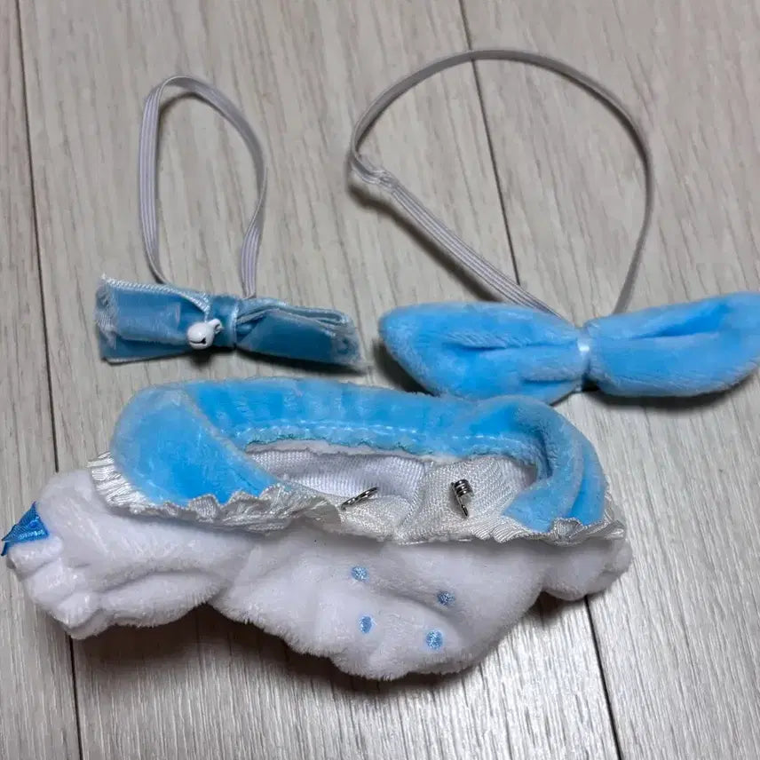 [BUNJANG] Bebe Ribbon Sky 10cm Cotton Doll Clothing / 베베리본 스카이 10cm 솜인형 옷 떨옷 국내옷장