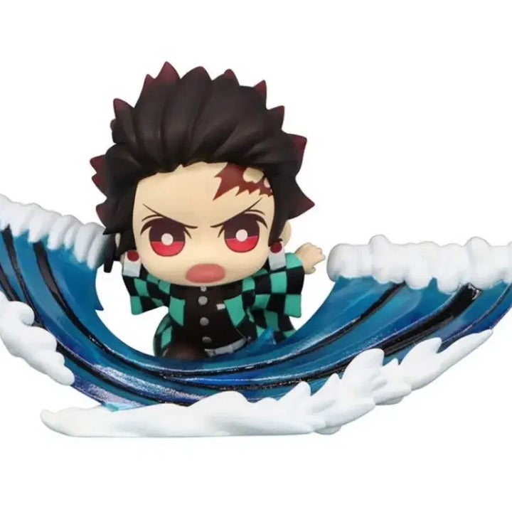 [BUNJANG] Demon Slayer Kyojuro Rengoku Hold Mini Figure Tanjiro Kamado / 귀멸의 칼날 후류 홀드 미니 피규어 카마도 탄지로