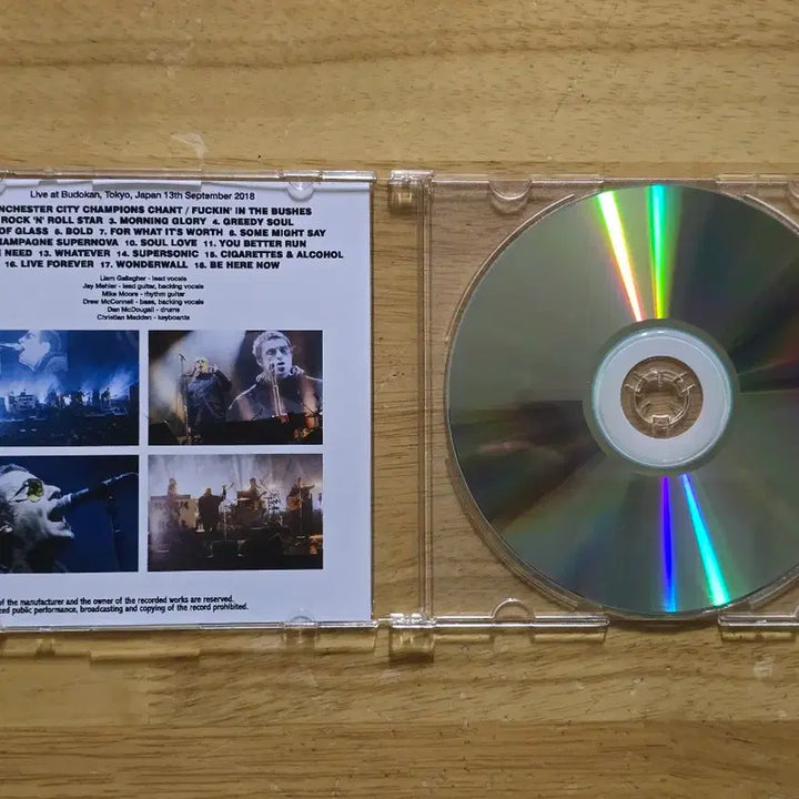 [BUNJANG] Liam Gallagher BUDOKAN 2018 Live CD / CD 음반 Liam Gallagher 리암 갤러거 BUDOKAN 2018