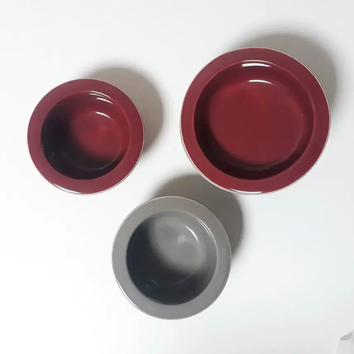 [BUNJANG] Kinto Stoneware Bowl Set (S/L, 4-Piece) / 일본 킨토 도기 볼 S / L 4개 세트