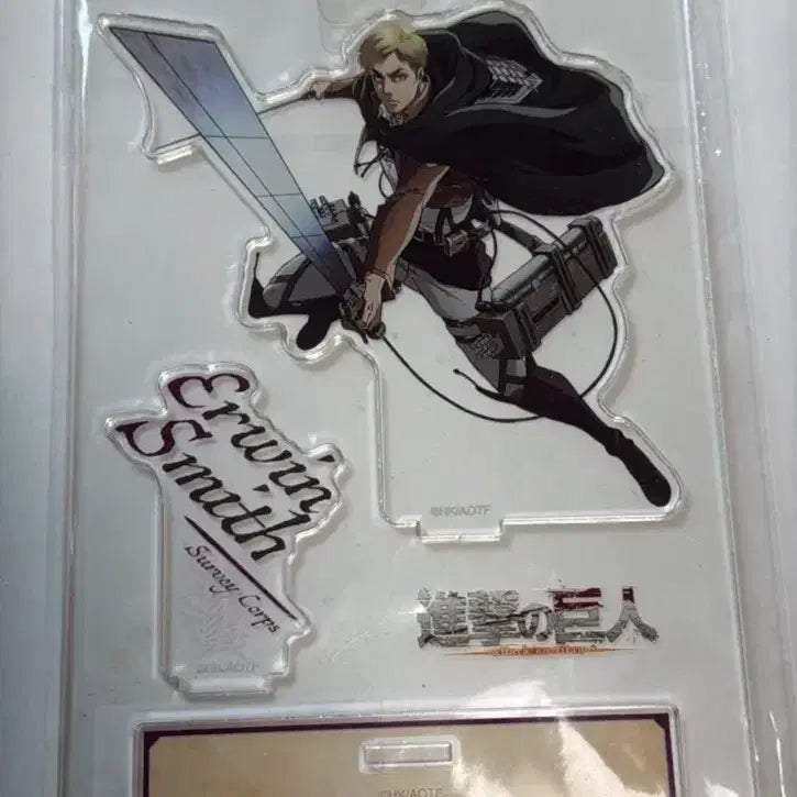 [BUNJANG] Attack on Titan Erwin Smith Acrylic Stand / 급처)진격의 거인 엘빈 스미스 아크릴 스탠드