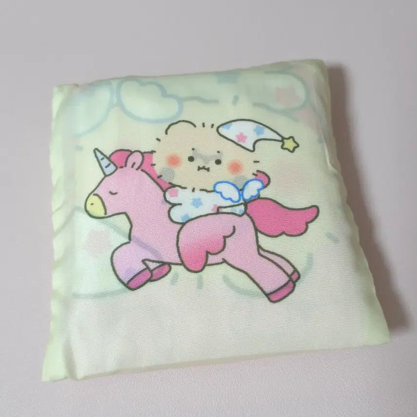 [BUNJANG] Nareun Manggeureojin Gom (Sleepy Cat) Folding Shopping Bag / 나른 망그러진곰 망곰 폴딩 장바구니