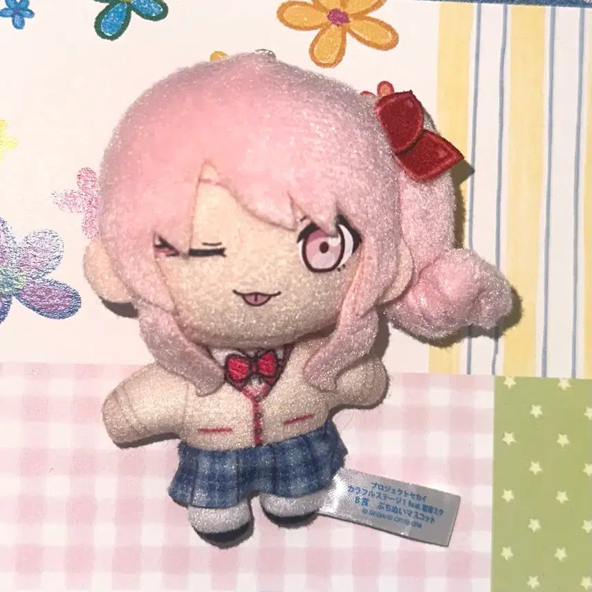 [BUNJANG] Akiyama Mizuki Puchinui Plush Doll (1st Edition) / 프세카 아키야마 미즈키 푸치누이 누이 1탄
