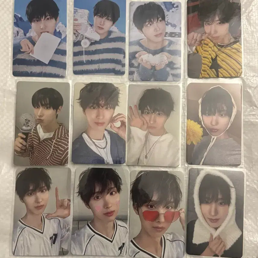 [BUNJANG] Kickflip JooWon Bundle Set Photocard / 일괄 킥플립 주왕 포카 포토카드 12장