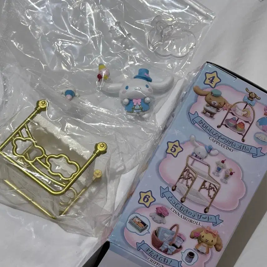 [BUNJANG] Cinnamoroll Re-Ment Twinkling Sky Blue Party / 시나모롤 리멘트 반짝반짝 하늘색 파티