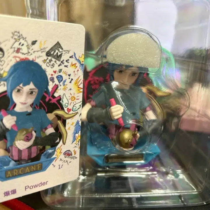 [BUNJANG] Arcane Jinx Powder Secret A 1/72 Scale Figure / 아케인 징크스 피규어 Secret A