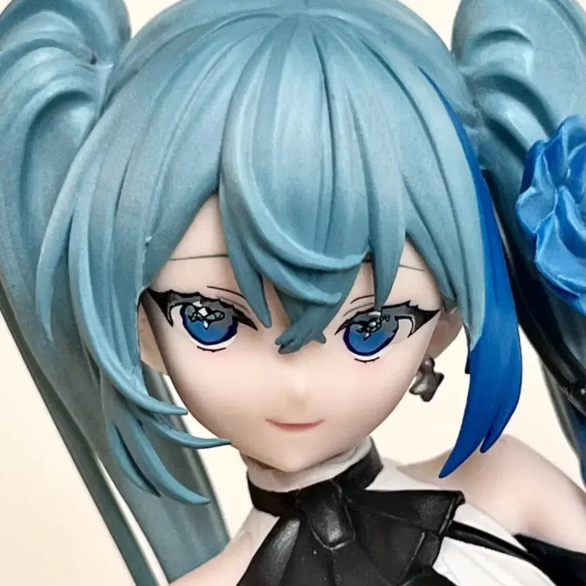 [BUNJANG] Hatsune Miku Flower Fairy Blue Rose FuRyu Noodle Stopper Figure / 하츠네 미쿠 플라워 페어리 블루 로즈 후류 누들스토퍼 피규어 미소녀
