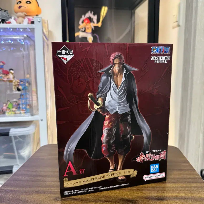 [BUNJANG] One Piece Red-Haired Pirates Shanks Prize A Figure (Sealed) / 택포5.0) 미개봉 샹크스 A상 원피스 붉은머리해적단 쿠지