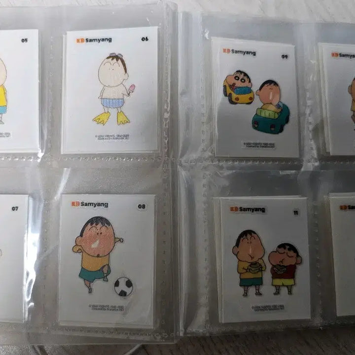 [BUNJANG] Crayon Shin-chan Maenggu Sticker Set (30 Types) / 맹구 띠부씰 30종