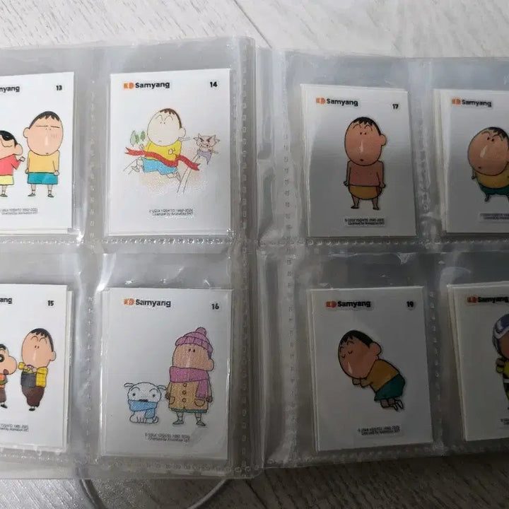 [BUNJANG] Crayon Shin-chan Maenggu Sticker Set (30 Types) / 맹구 띠부씰 30종