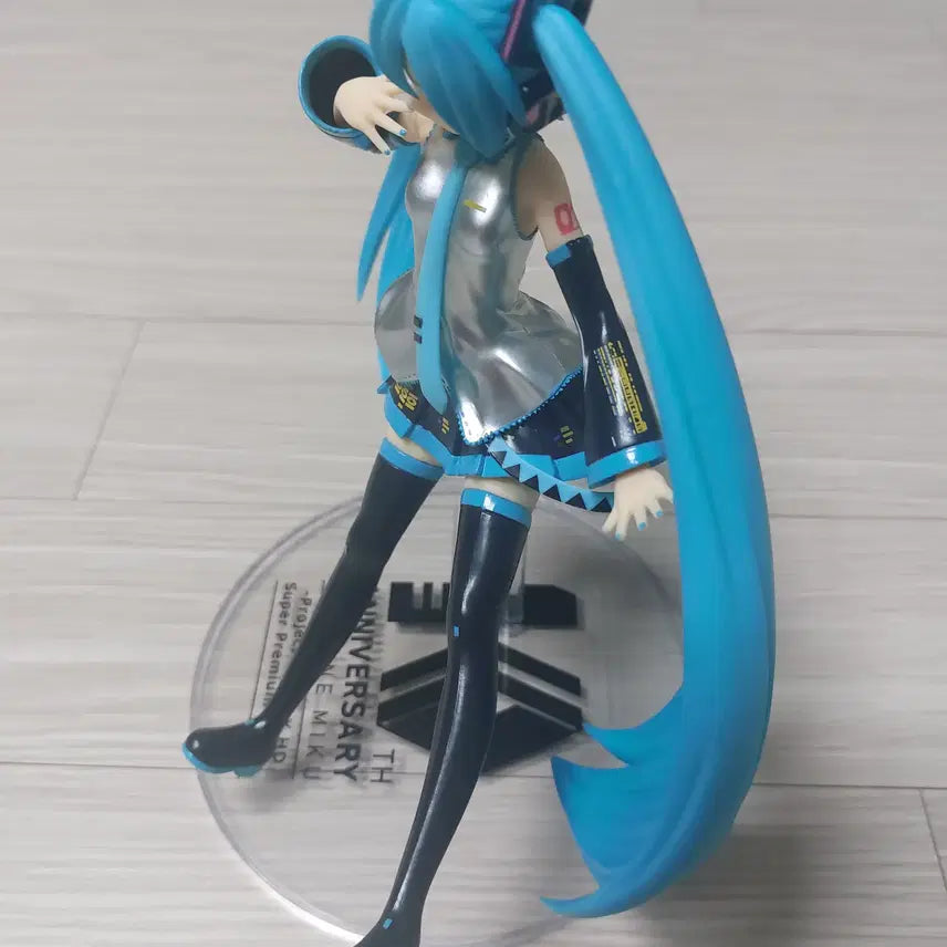 [BUNJANG] Project DIVA 10th Anniversary Hatsune Miku Premium Figure (No Box) / 프디바 10주년 프리미엄 하츠네 미쿠 피규어(박스X)