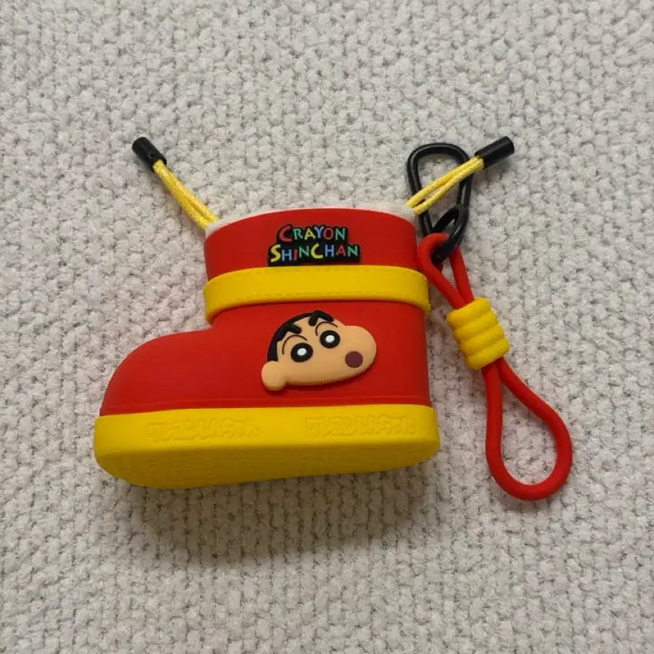 [BUNJANG] Crayon Shin-chan Rain Boot Keychain &amp; Silicone Pouch Set / 새상품) 짱구 장화 키링 / 짱구 실리콘 파우치 / 짱구 실리콘 장화