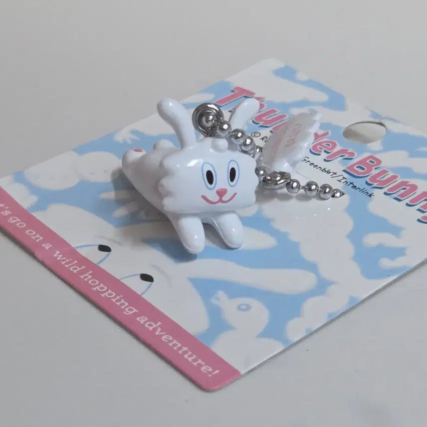 [BUNJANG] Thunder Bunny Ball Chain Keyring / 썬더바니 썬더버니 볼체인 키링