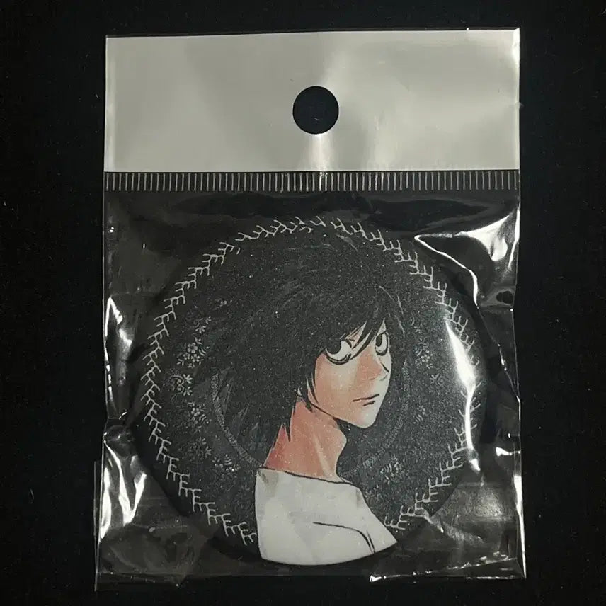 [BUNJANG] Death Note L Can Badge (Sealed) / 미개봉 세재품 > 잘생기고 똑똑한 데스노트 엘 캔벳지