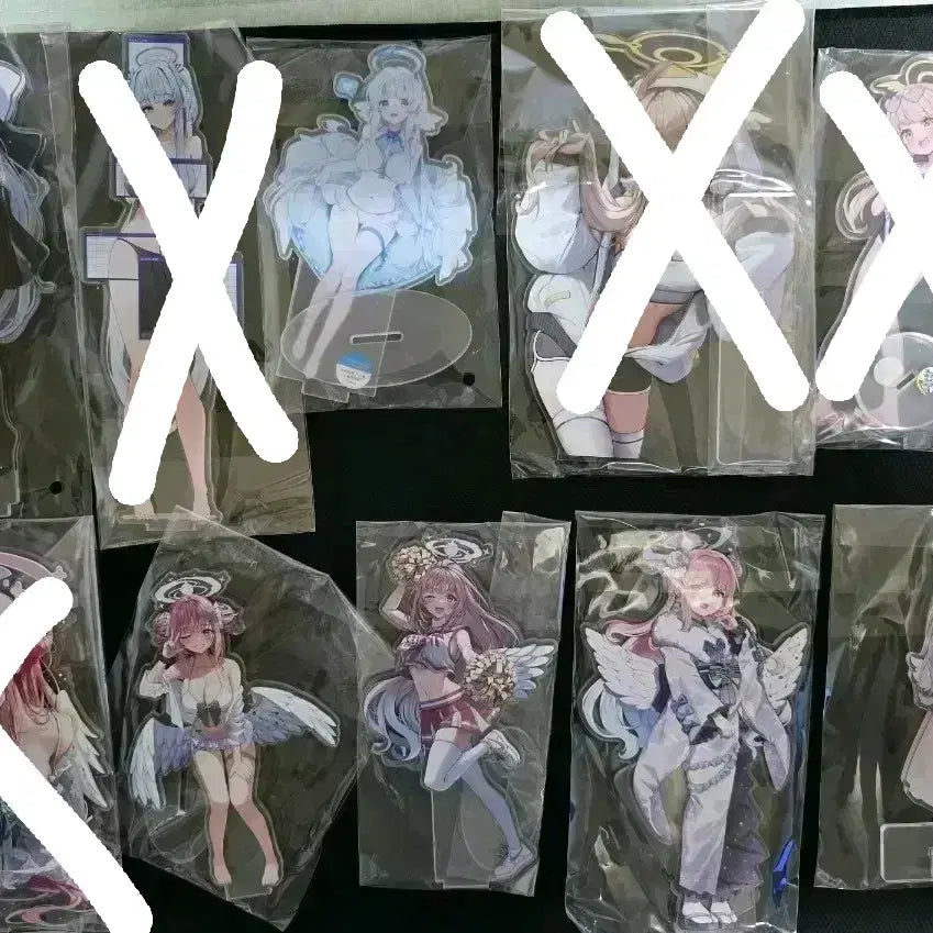 [BUNJANG] Blue Archive Acrylic Standee Set / 블루아카이브 아크릴 정리