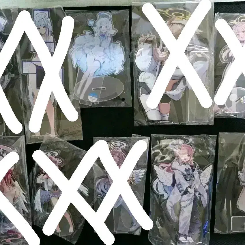 [BUNJANG] Blue Archive Acrylic Standee Set / 블루아카이브 아크릴 정리