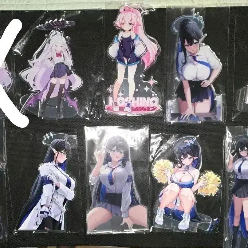 [BUNJANG] Blue Archive Acrylic Standee Set / 블루아카이브 아크릴 정리