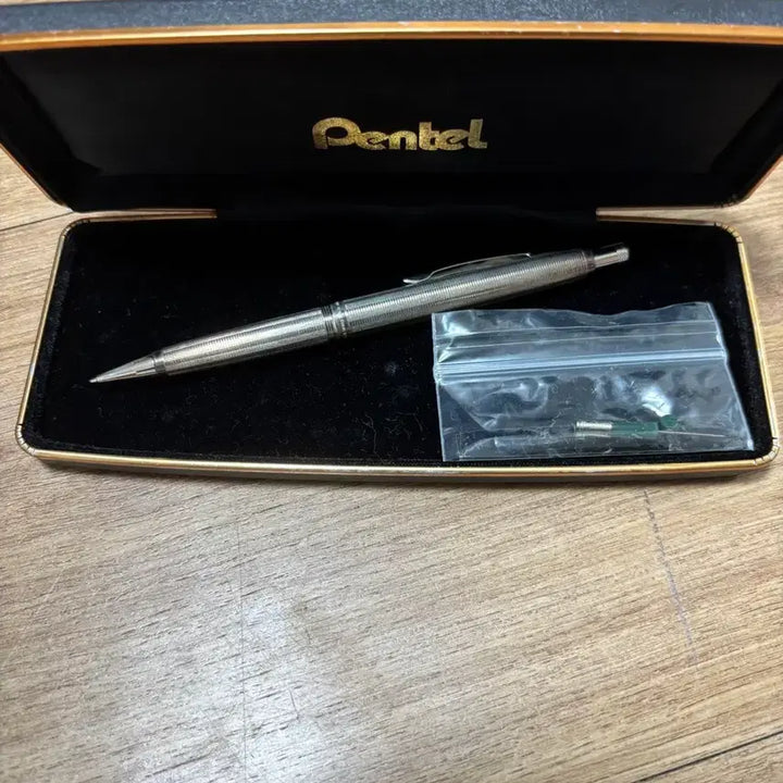 [BUNJANG] Pentel Scepter Sterling Silver/Gold Filled Fountain Pen Set / Pentel Scepter 스털링 실버/골드 필드 일괄판매
