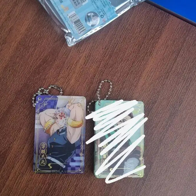 [BUNJANG] Uzui Tengen Acrylic Block Keychain - Demon Slayer / 우즈이 텐겐 아크릴 블럭 키링 귀멸의 칼날