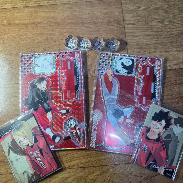 [BUNJANG] Haikyuu!! 2024 Birthday Diorama Acrylic Stand &amp; Original Art Magnet Bundle Set / 하이큐 2024 생일 디오라마 쿠로오/켄마 아크릴, 원화마그넷 일괄판매