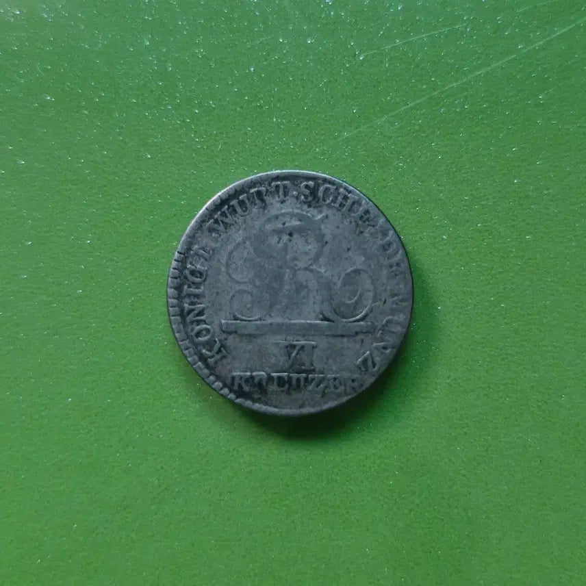 [BUNJANG] 1808 Württemberg 6 Kreuzer Silver Coin / 1808 독일 남부 뷔르템베르크 6kreuzer 은화