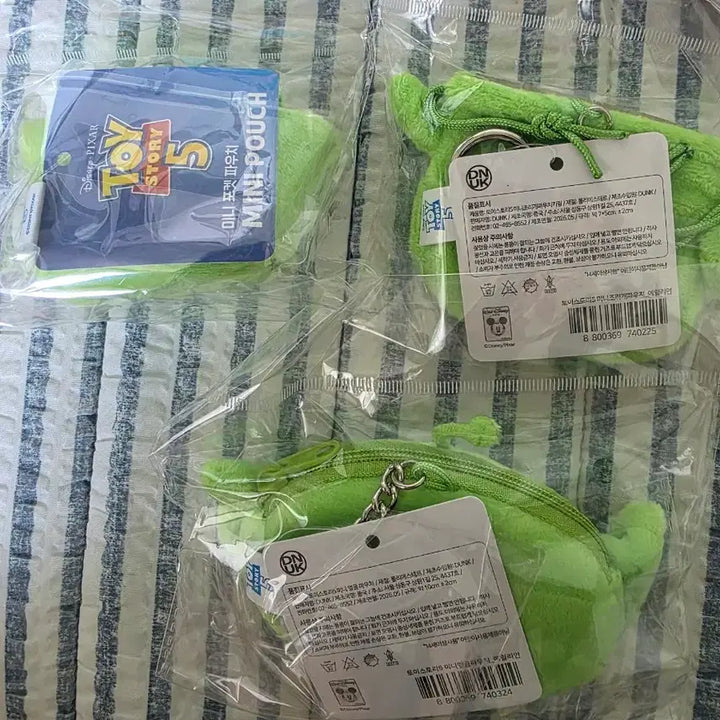 [BUNJANG] Toy Story Alien Pouch Set (3 Types) / 정품 토이스토리 알린 파우치 3종세트 판매합니다