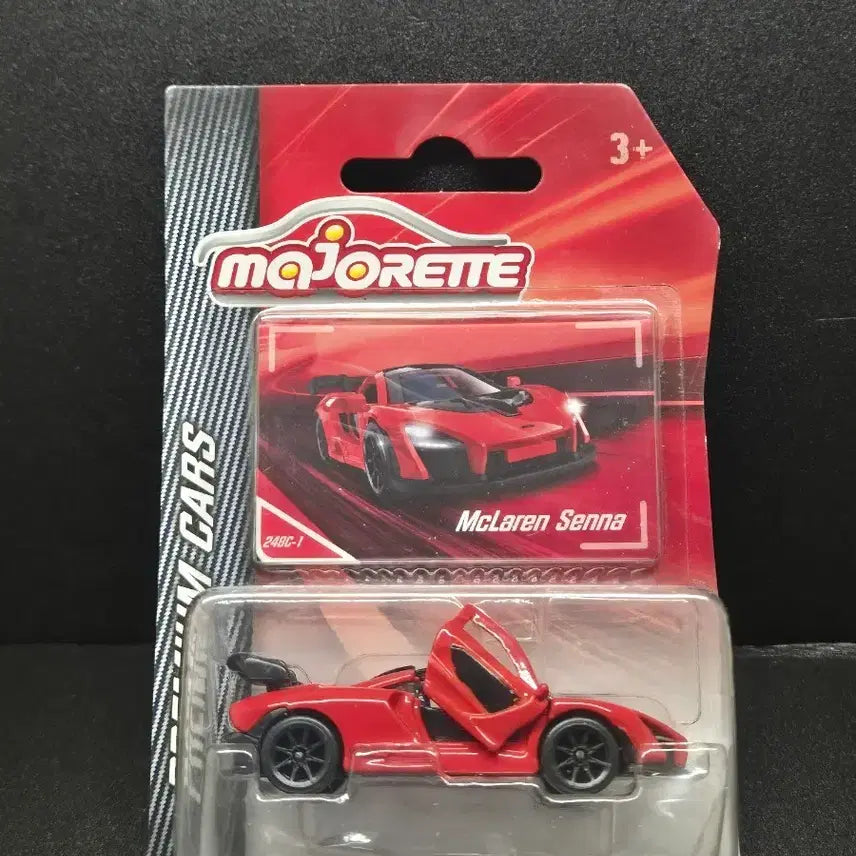 [BUNJANG] Majorette McLaren Senna Red Die-cast Car / 마조렛 맥라렌 세나 레드 미니카 다이캐스트