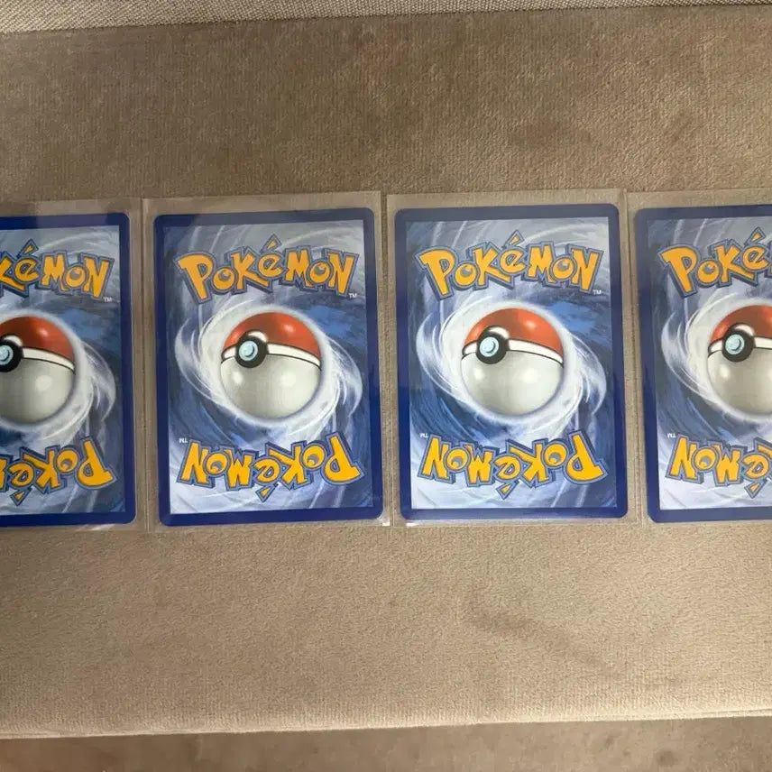 [BUNJANG] Pokemon North America SR 4 Types / 포켓몬 북미 SR 4종