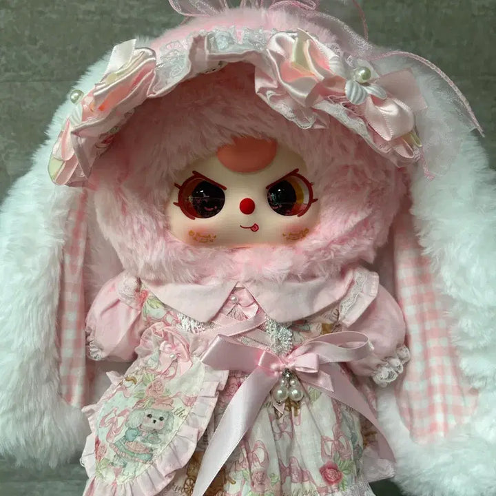 [BUNJANG] BabyThree 400 Custom Pink Rabbit Plush Toy / 베이비쓰리400 커스텀 핑물
