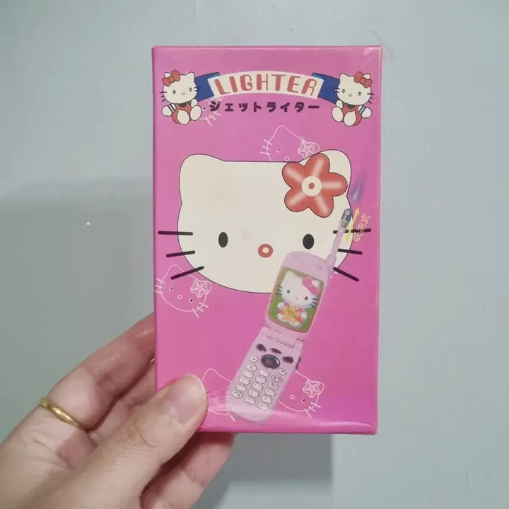 [BUNJANG] Vintage Hello Kitty Mock-up Phone Lighter / 고전 키티 목업폰 휴대폰 라이터 키티폰