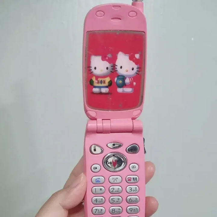 [BUNJANG] Vintage Hello Kitty Mock-up Phone Lighter / 고전 키티 목업폰 휴대폰 라이터 키티폰