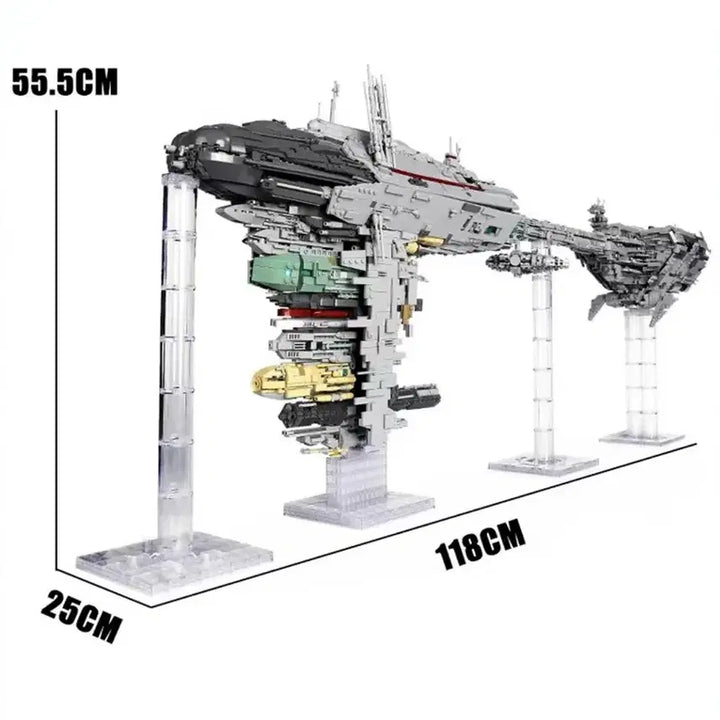 [BUNJANG] Mould King 21001 Nebulon-B Medical Frigate Building Blocks Set (6388 Pieces) / 몰드킹 21001 네뷸론-B 의료 호위함 6388피스 호환레고