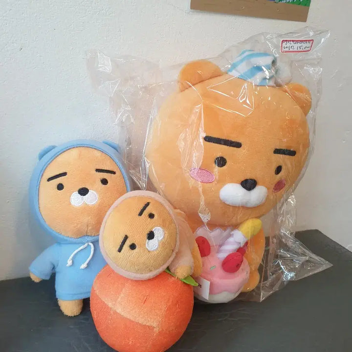 [BUNJANG] Kakao Friends Ryan Doll Bundle Set / 카카오프렌즈 라이언 인형 일괄