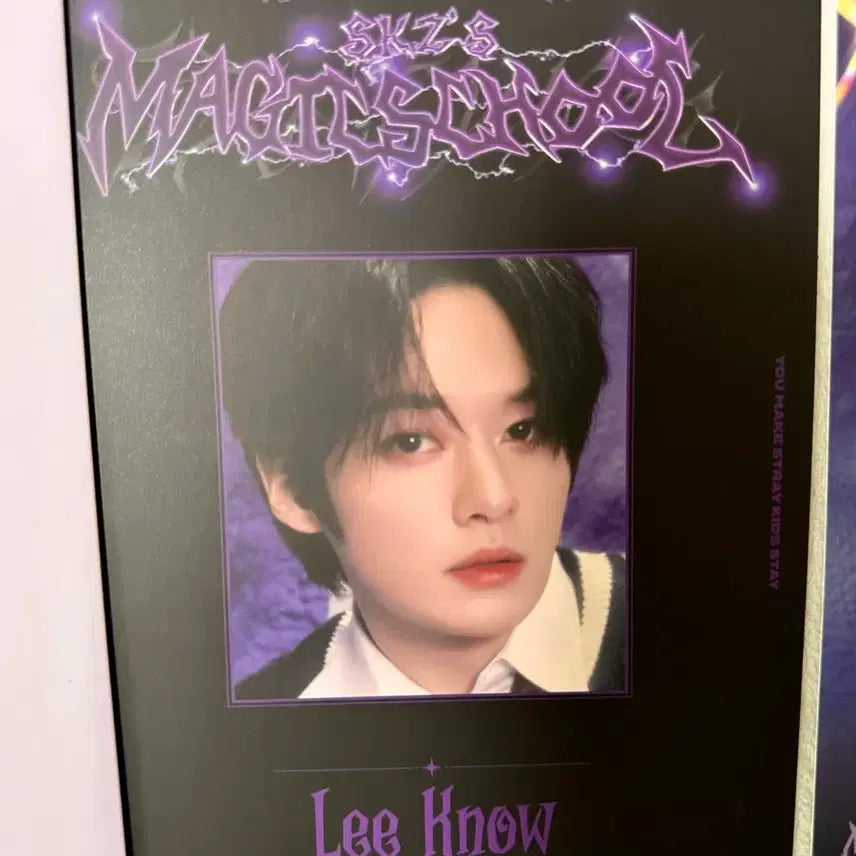 [BUNJANG] Stray Kids Magic School Photo Lee Know / 스트레이키즈 매직스쿨 포토 리노