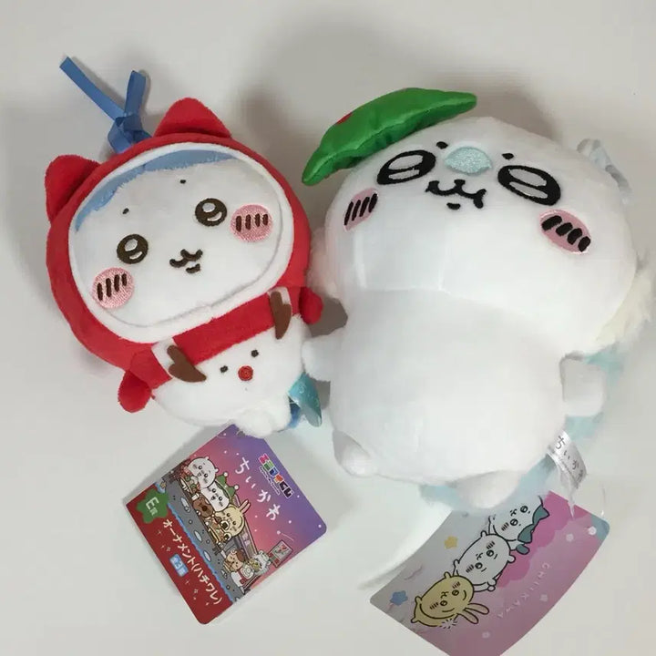 [BUNJANG] Chiikawa Bundle Set Christmas Momonga Hachiware Plush Doll / 일괄) 크리스마스 모몽가 하치와레 인형 누이 치이카와 세븐일레븐 쿠지