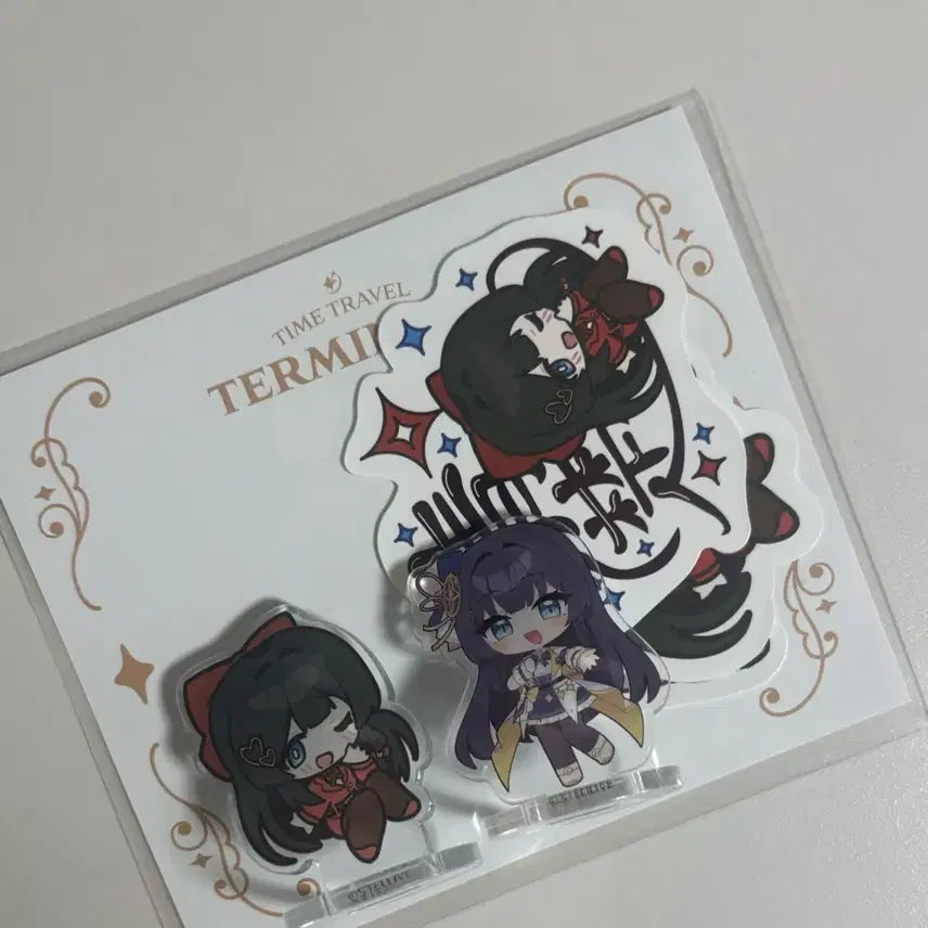 [BUNJANG] Stellive Shirayuki Hina Terminal SD Acrylic Sticker Bundle Set / 일괄) 스텔라이브 시라유키히나 스페카 터미널 SD아크릴 스티커