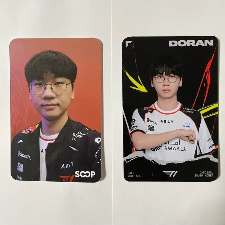 [BUNJANG] MSI Fan Festa Doran Photocard Set / MSI 팬페스타 티원 T1 도란 Doran 포카