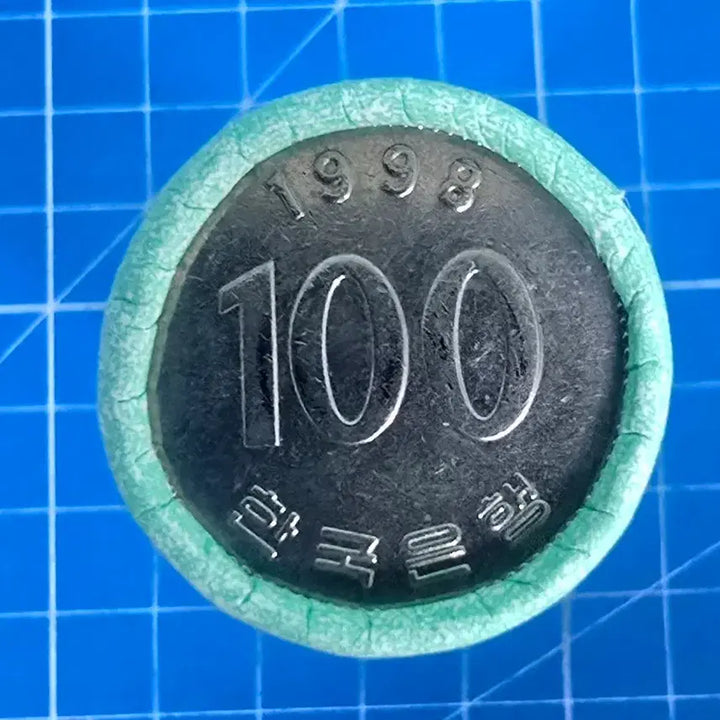 [BUNJANG] 1998 100 Won Coin Roll (50 pieces) / 1998년 100주 1롤 50개 전부