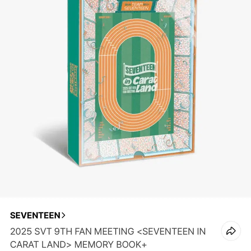[BUNJANG] SEVENTEEN 2025 Caratland Memory Book Sealed / 세븐틴 2025 캐랜 캐럿랜드 메모리북 미개봉 새상품
