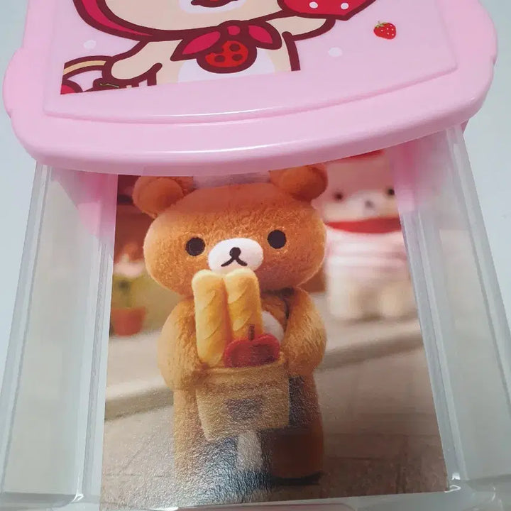 [BUNJANG] Classic Strawberry Rilakkuma Storage Box / 고전 딸기코리락쿠마 서랍함